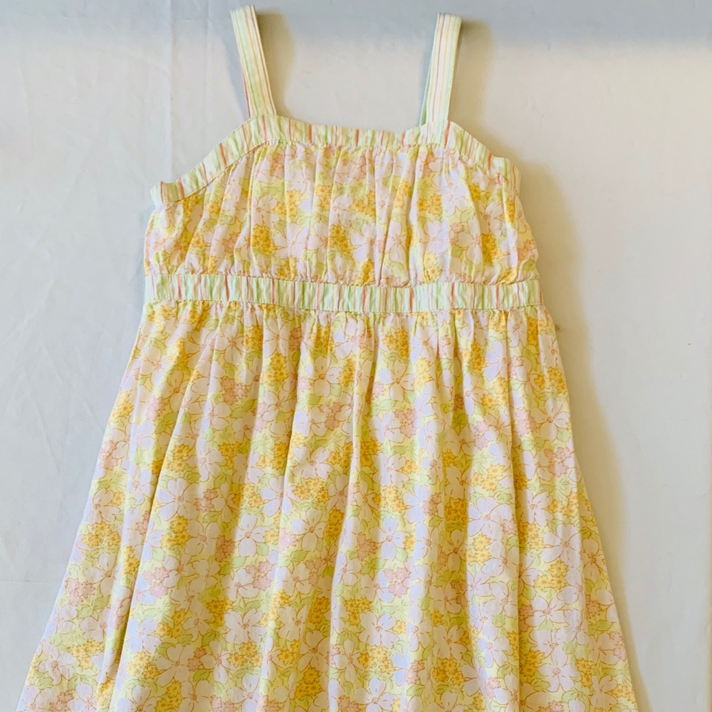 Little Girls Yellow Sundress, Gymboree Size 7